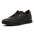 Boss Titanium Herren Schwarz Leder Sneaker