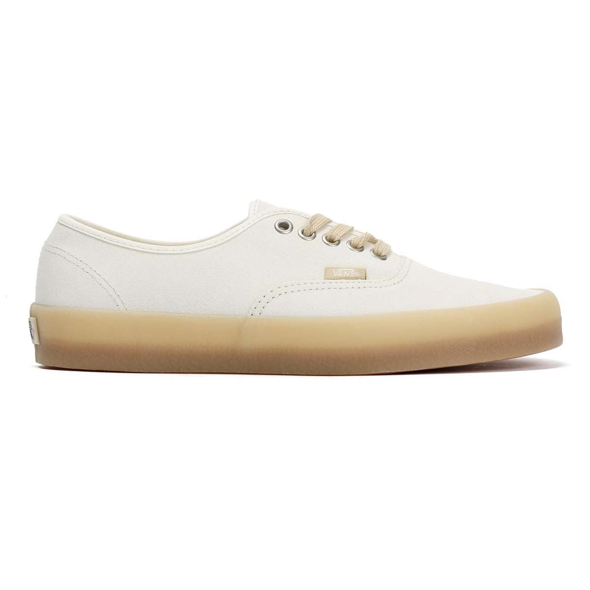 Vans Authentic Crepe Leder Herren Weiße Sneakers