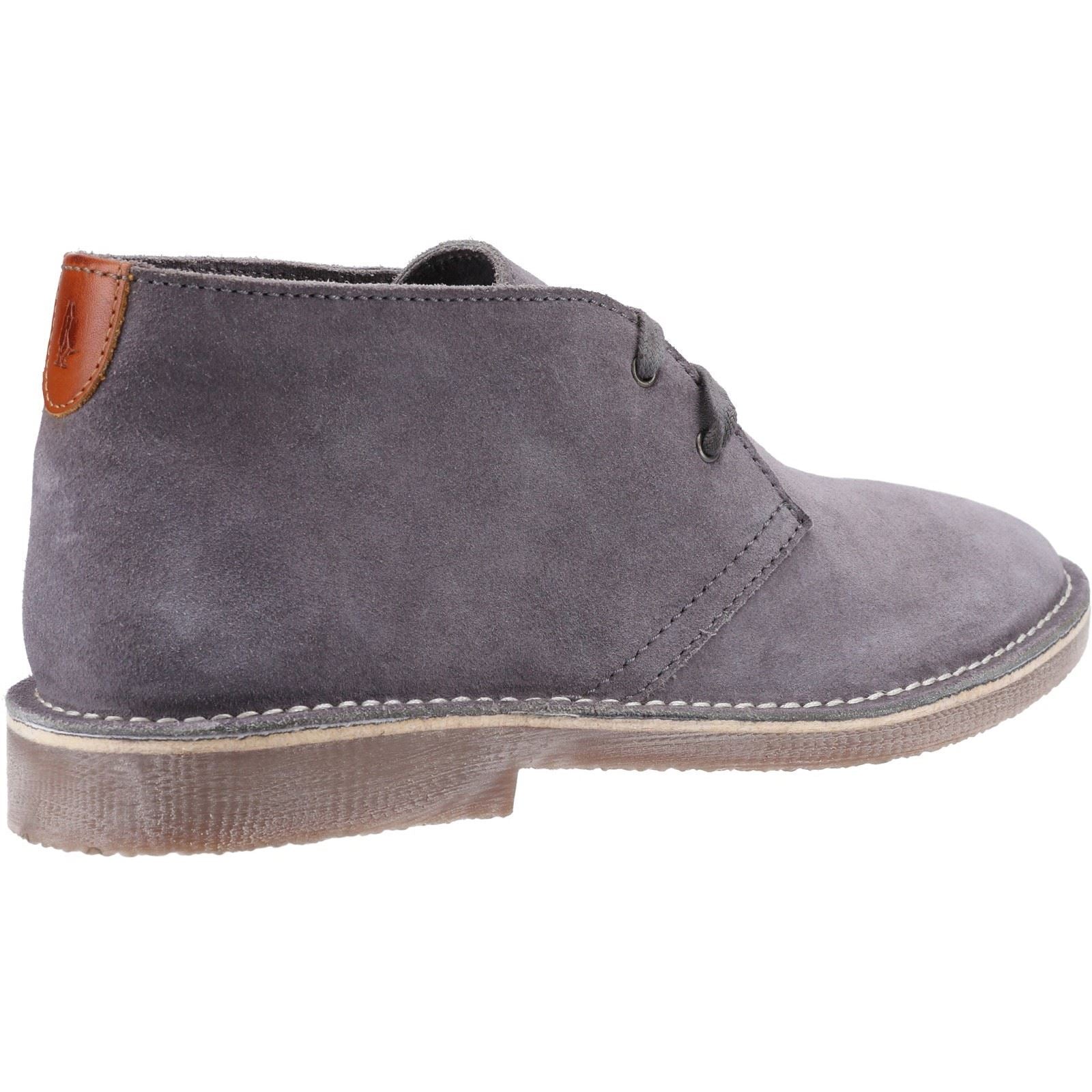 Hush Puppies Samuel Wildleder-Herrenstiefel In Grau