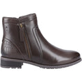 Hush Puppies Scarlett Damenstiefel aus Braunem Leder