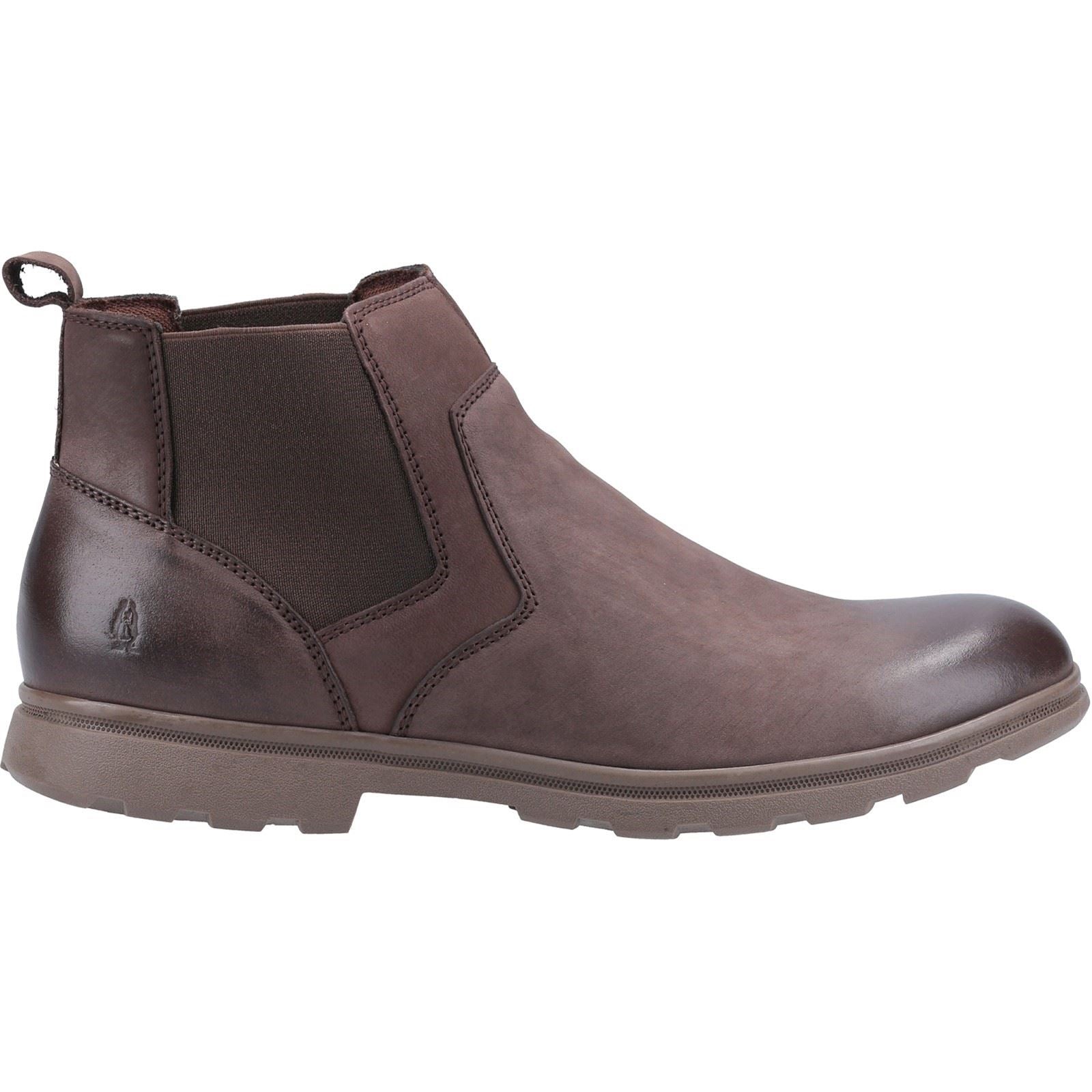 Hush Puppies Tyrone Braune Herrenstiefel Aus Leder
