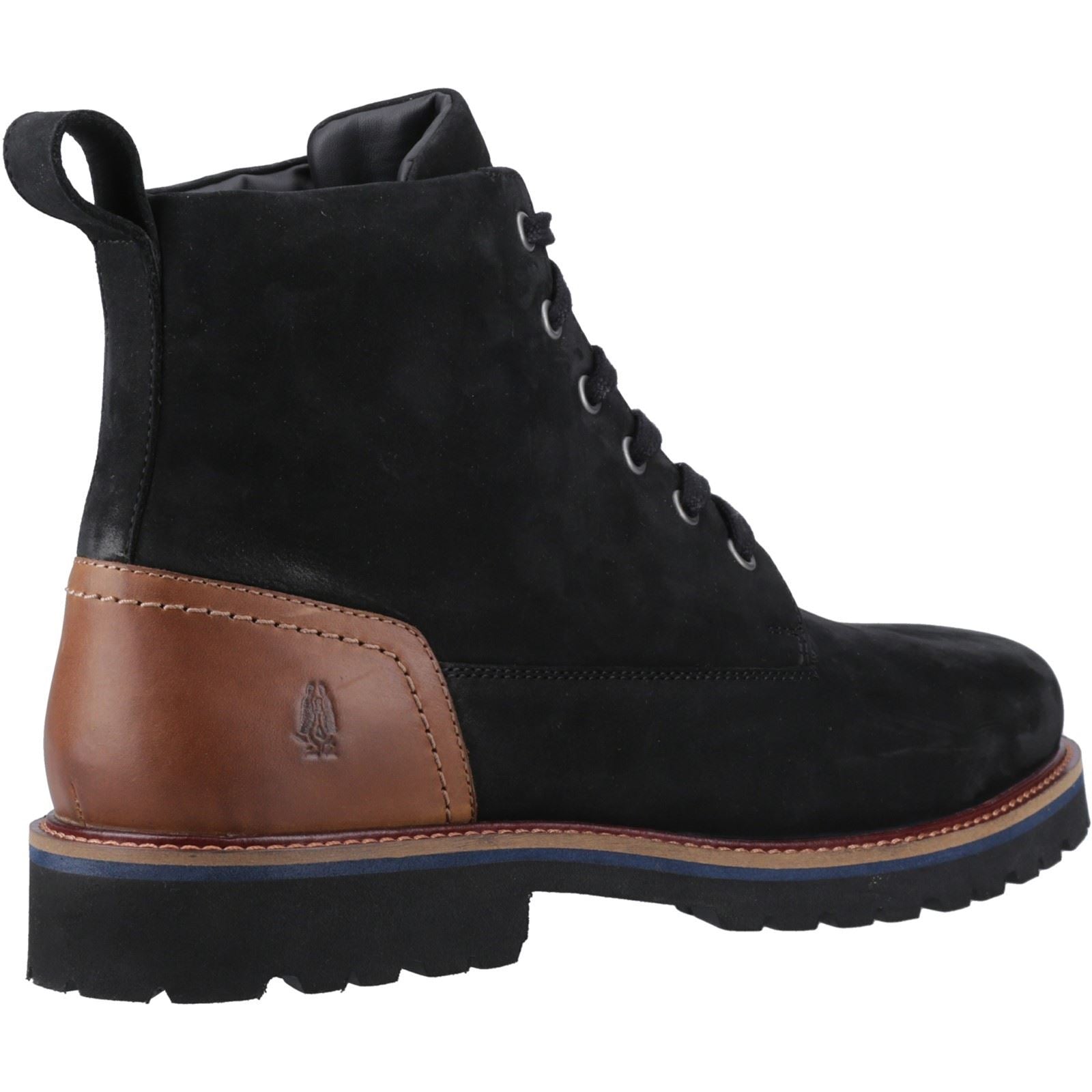 Hush Puppies Maguire Herren Wildlederstiefel in Schwarz