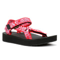 Teva Midform Universal Damen Rosa Sandalen