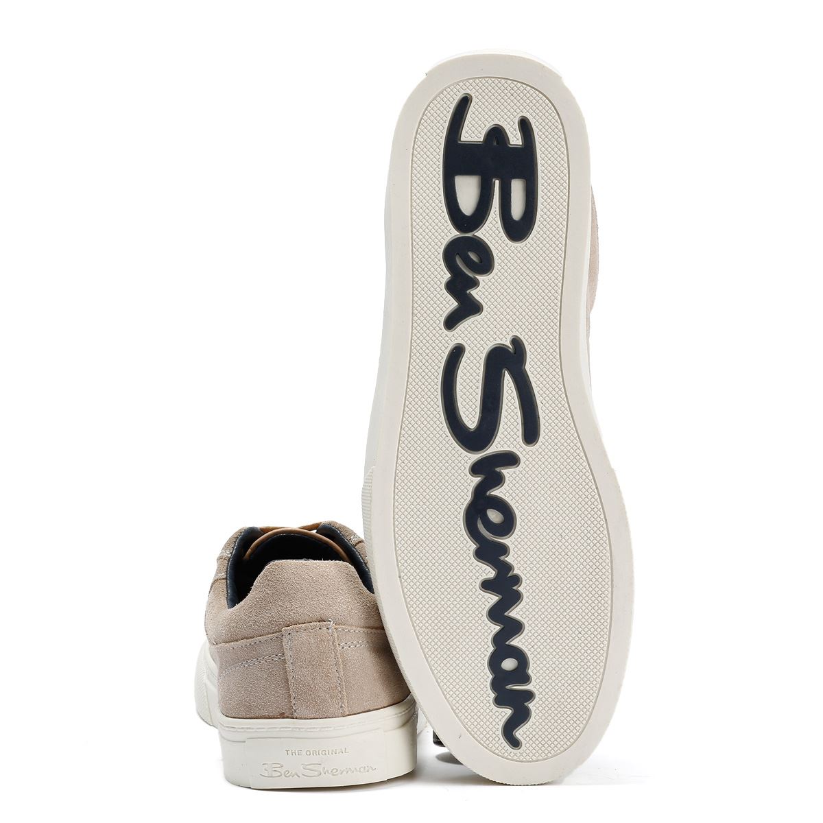 Ben Sherman Bentley II Wildleder Herren Graue Sneakers