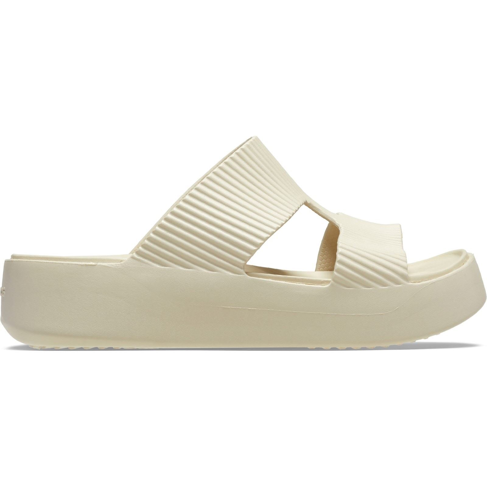 Crocs Getaway Platform Thermoplastische Damensandalen In Sandsteinoptik