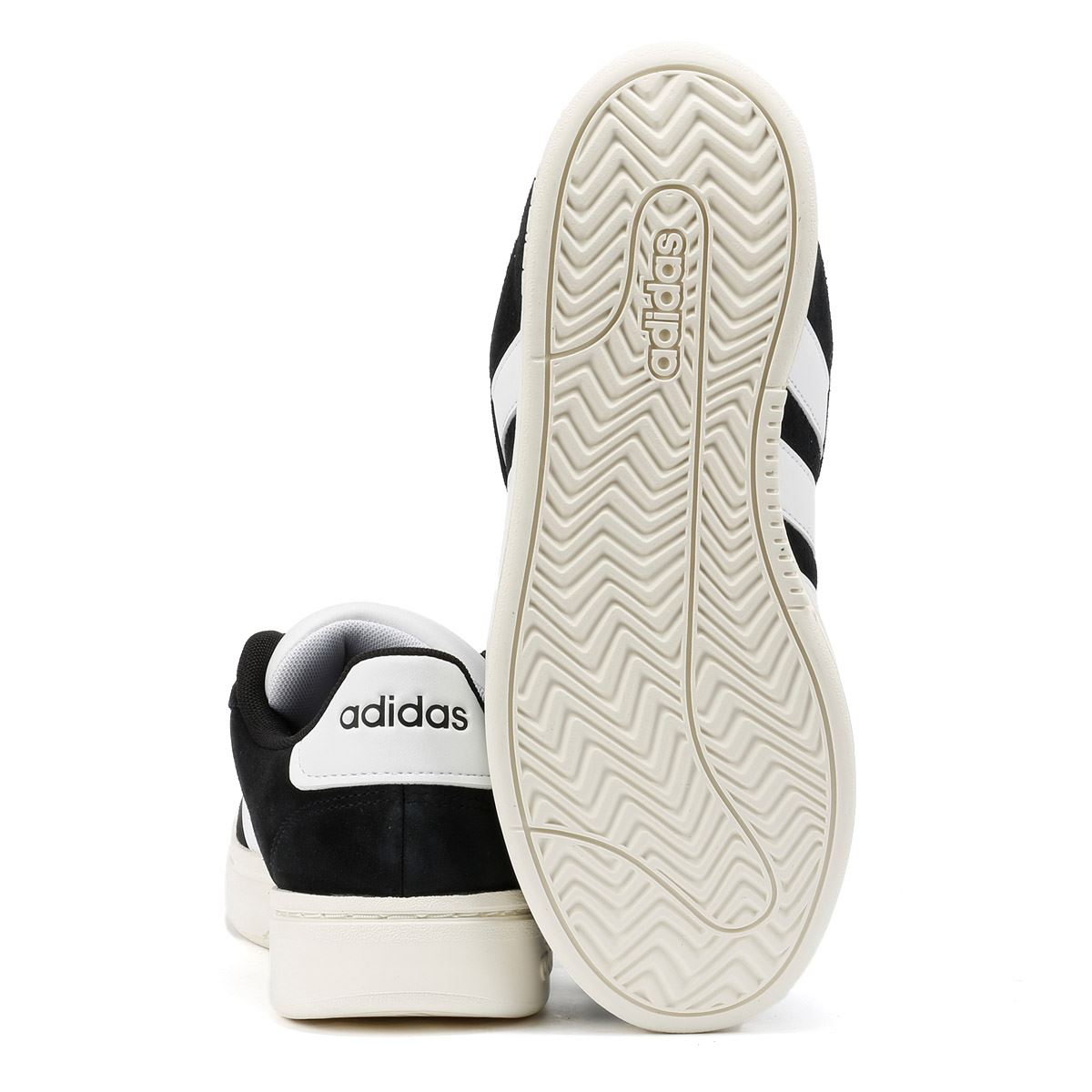 Adidas Grand Court Alpha 00s Schwarze Farbe Sneakers