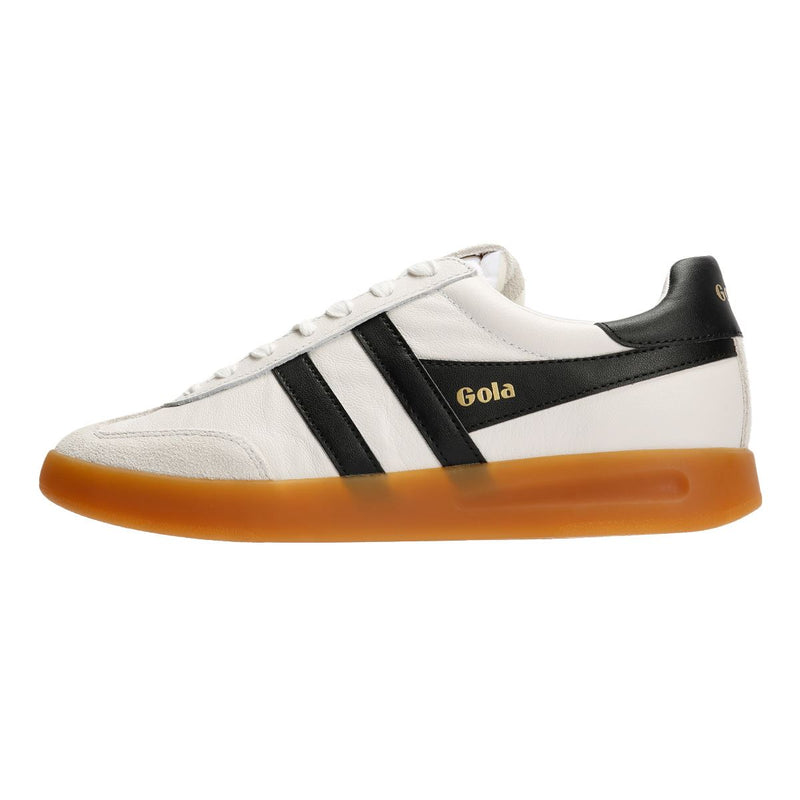 Gola Cyclone Leder Damen Weiße Sneakers