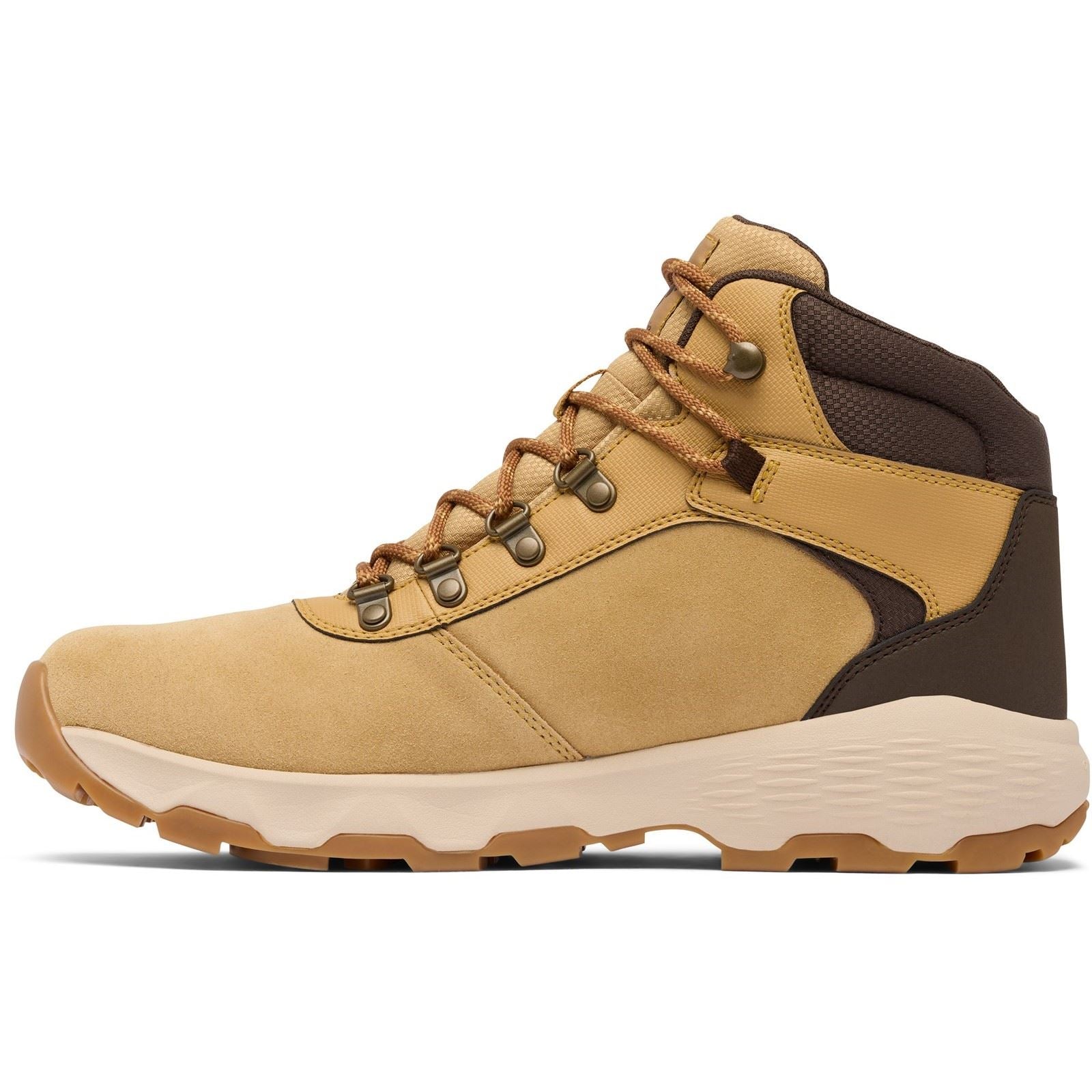 Columbia Newton Wander Wildleder Herren Curry/Cordovan Wanderschuhe