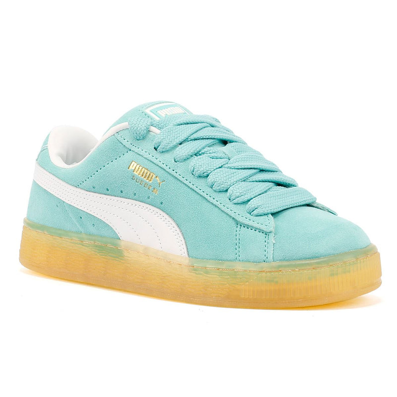 Puma Suede XL Wildleder Aqua Turnschuhe