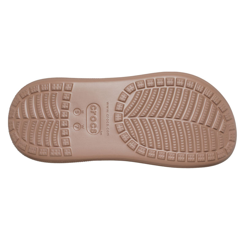 Crocs Classic Crush Eva Damen-Latte-Clogs