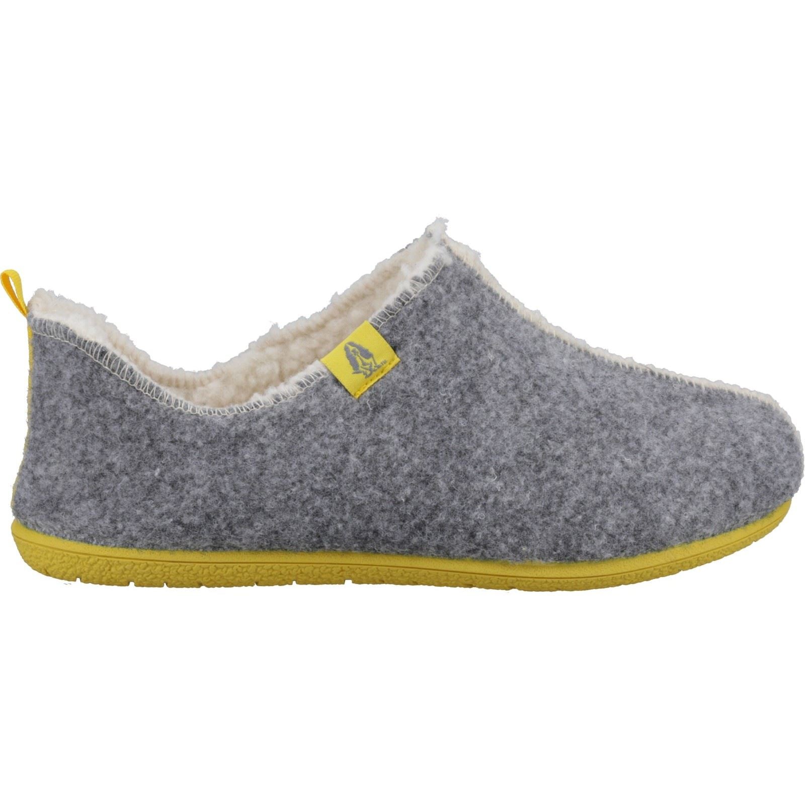 Hush Puppies Good Damen Graue Hausschuhe