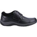 Hush Puppies Douglas Leder Herren Schwarz Mokassin Schuhe