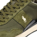 Polo Ralph Lauren Train 89 Herren Grüne Turnschuhe