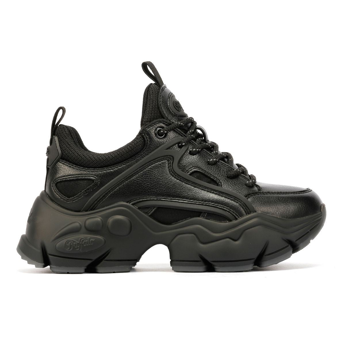 Buffalo Binary C Damen Schwarze Farbe Turnschuhe