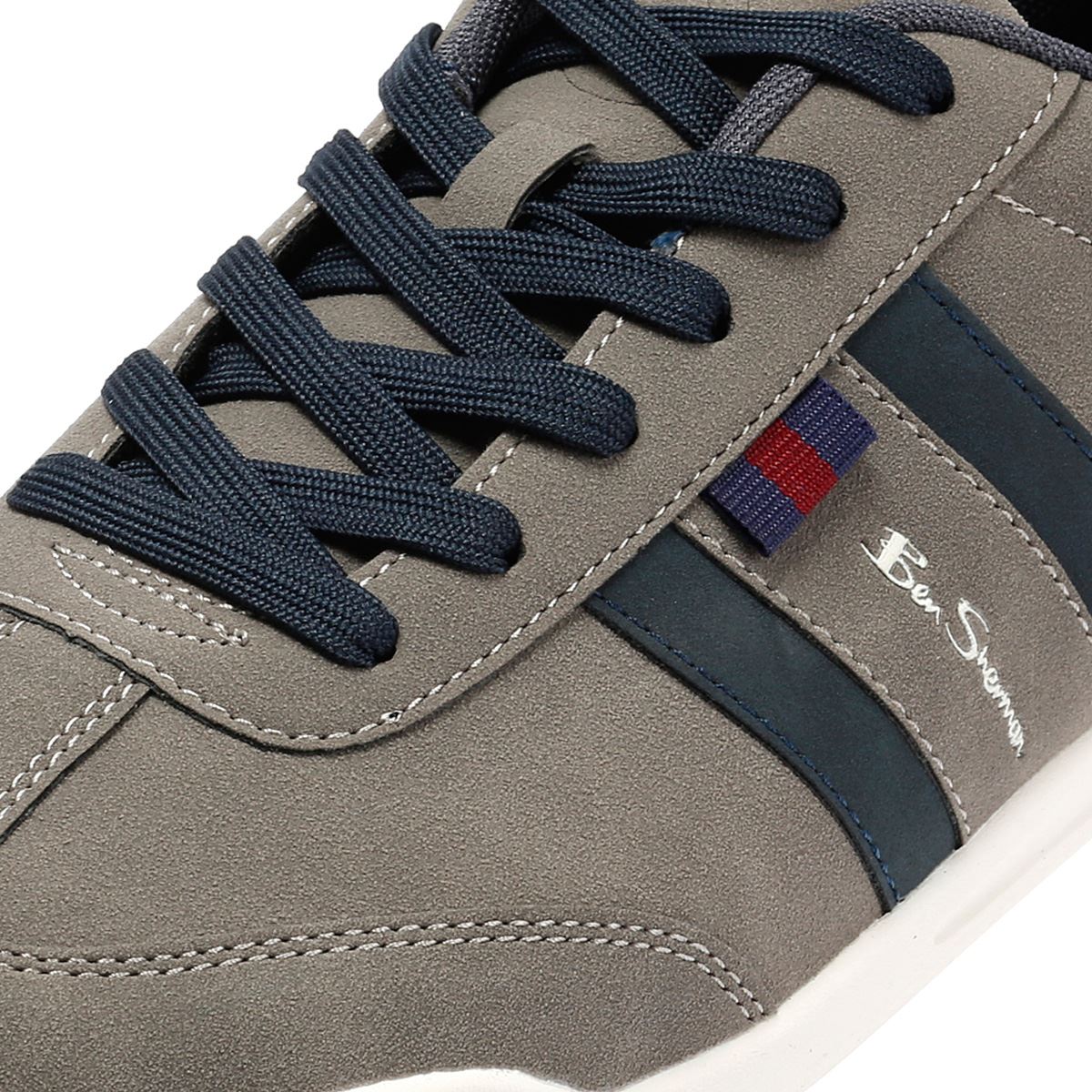 Ben Sherman Keeler Herren Graue Turnschuhe