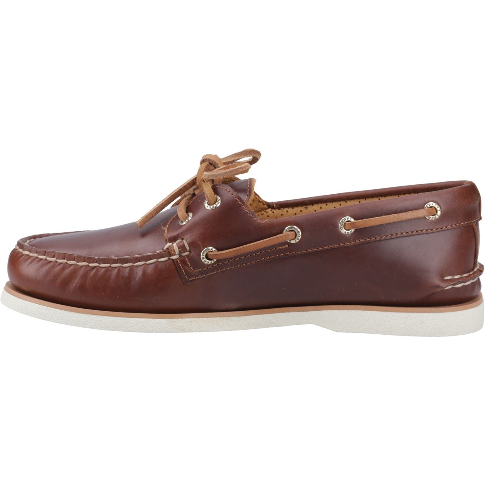 Sperry Authentic Gold Cup Herren Bootsschuhe Aus Leder In Beige