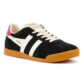 Gola Elan Wildleder Damen Sneaker In Schwarz