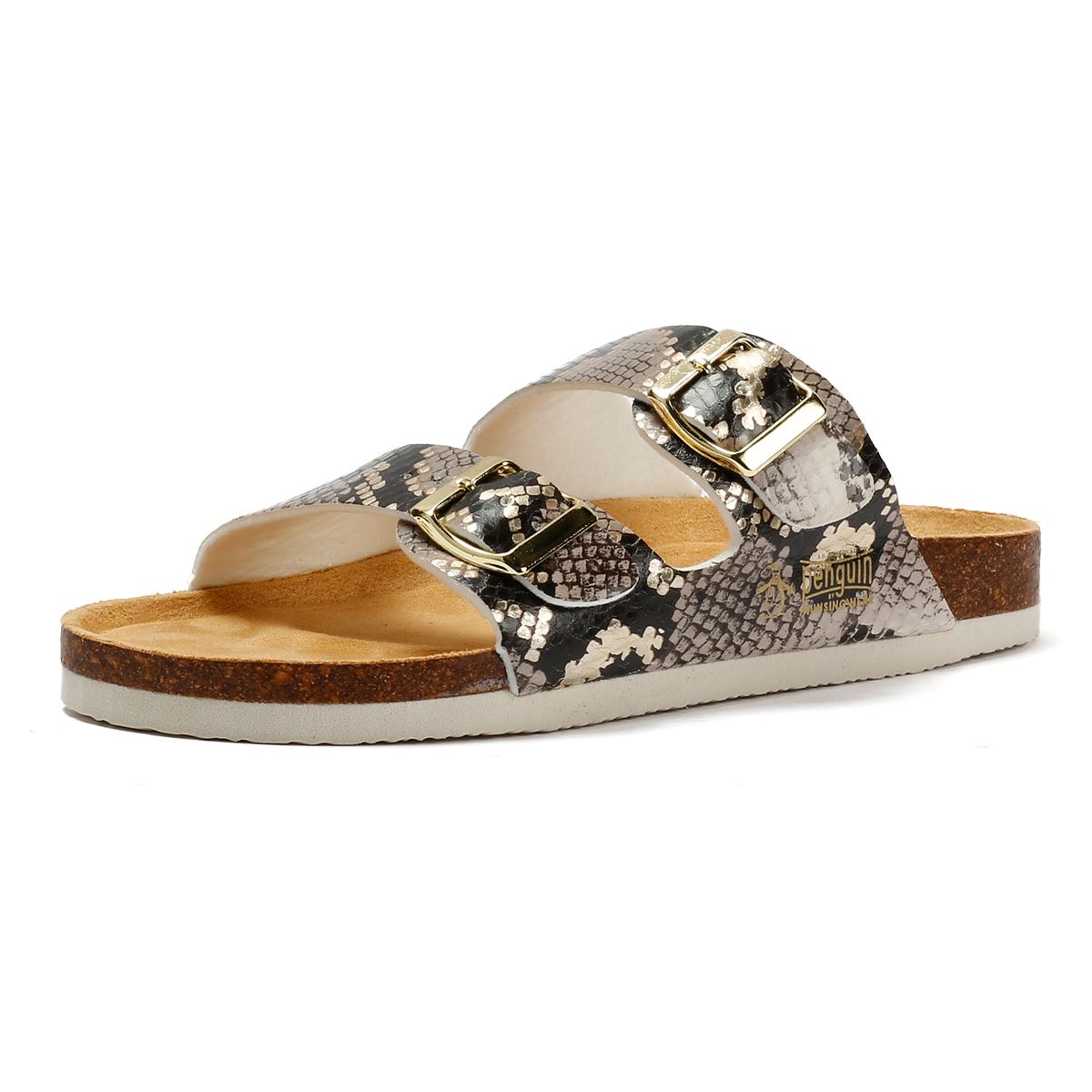 Penguin Port 2 Damen Graue Sandalen