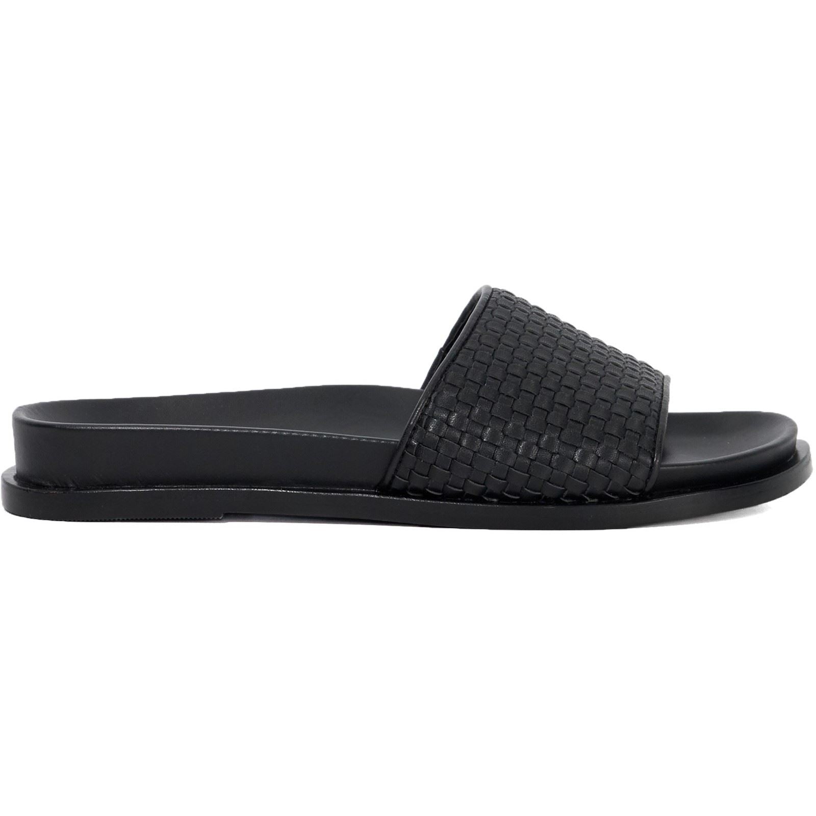 Dune Lilas Damen Schwarze Farbe Sandalen