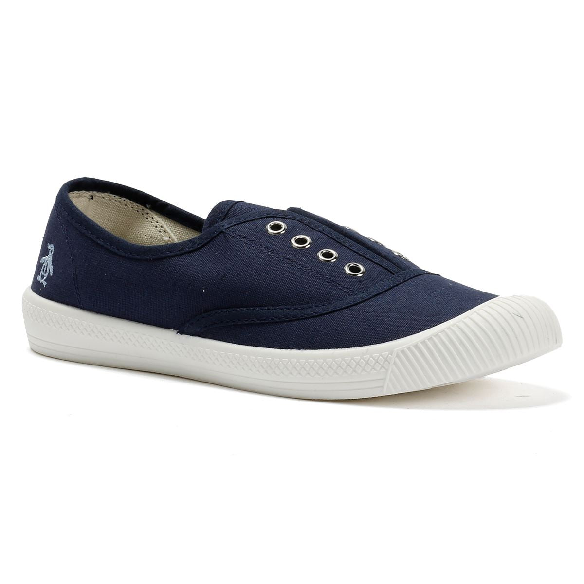 Penguin Anita Leinenschuhe Für Damen In Blau