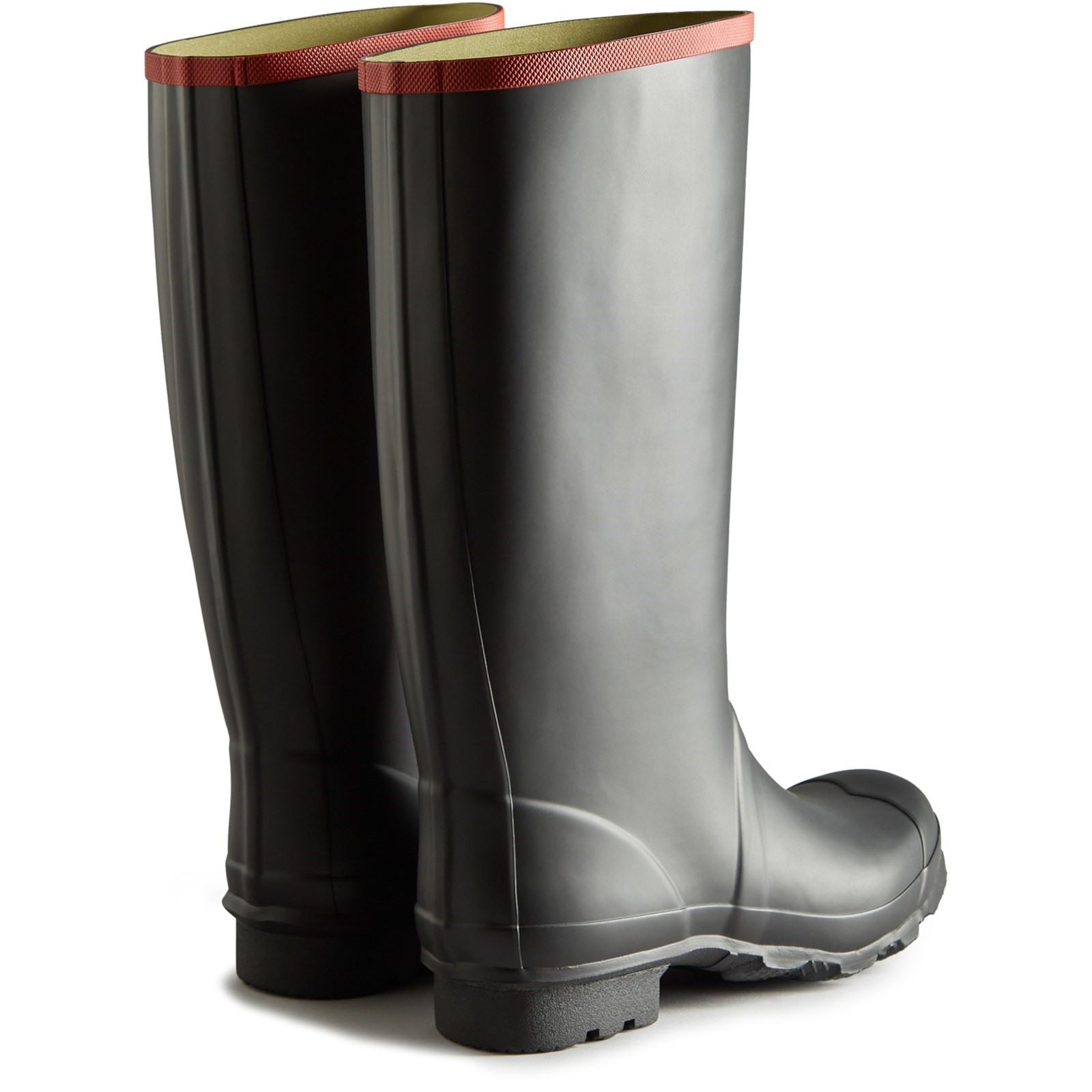 Hunter Argyll Full Knee Gummistiefel Schwarz