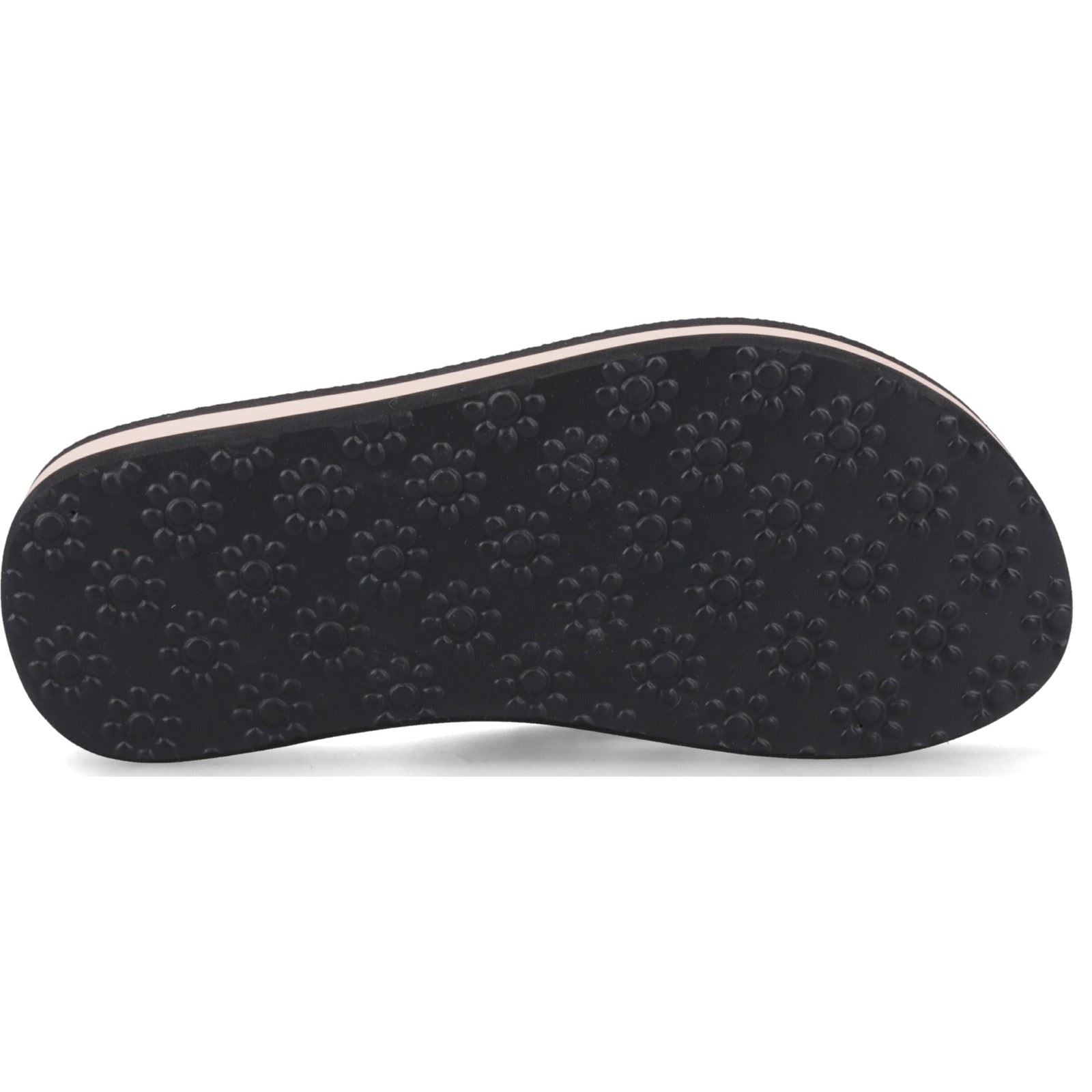 Rocket Dog Monica Leon Leopard Textile Damen Flip-Flops In Hellrosa