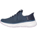 Skechers Edgeride Impression Damen Sneaker In Marineblau/Lavendel