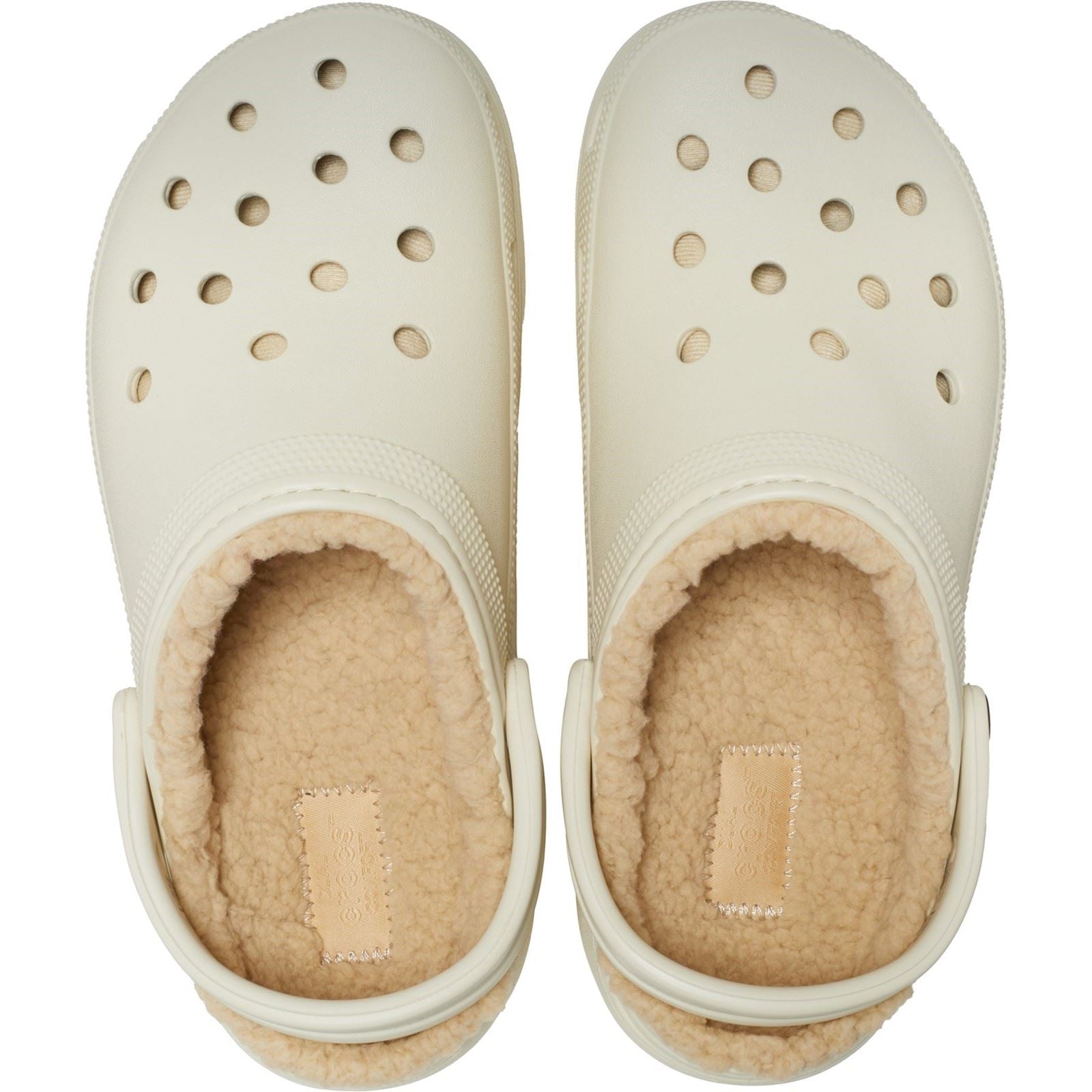 Crocs Classic Platform Lined Thermoplastische Damen Knochenclogs