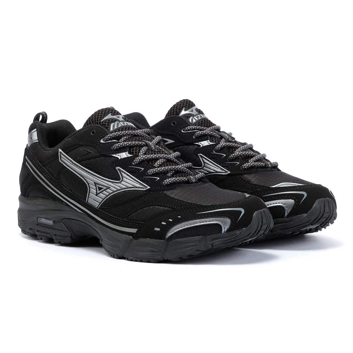 Mizuno MXR Tech Schwarze Turnschuhe