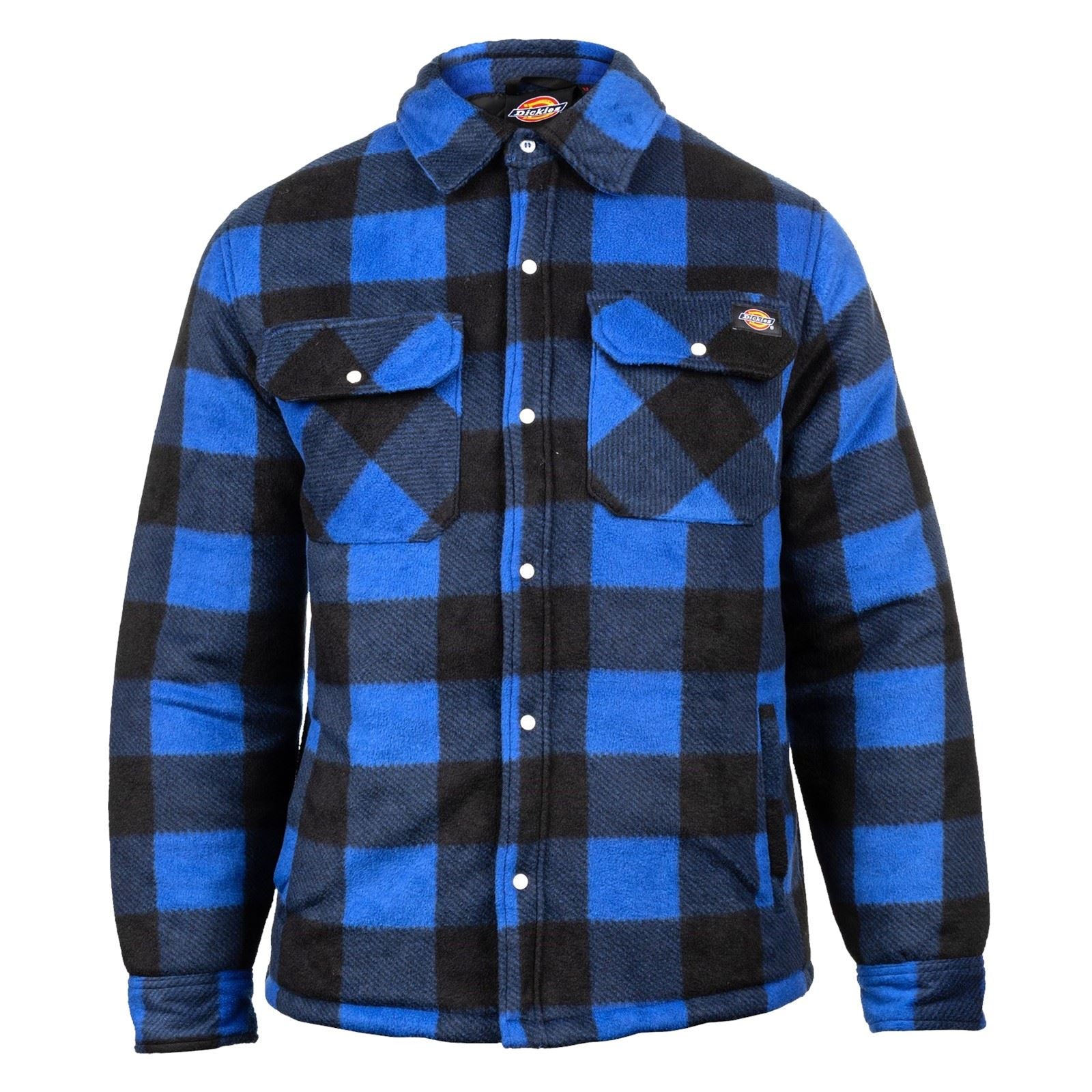Dickies Portland Polyester Herren Blau Freizeithemd