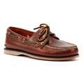 Timberland Classic 2 Eye Herren Schnürschuhe Aus Braunem Leder