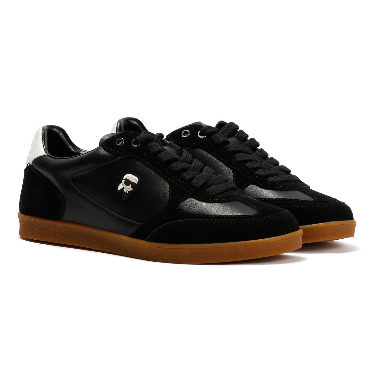Karl Lagerfeld Kandidate NFT Leder Damen Schwarze Sneaker