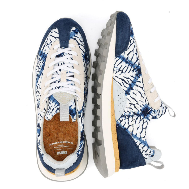 Flower Mountain New Asuka Blau Sneakers