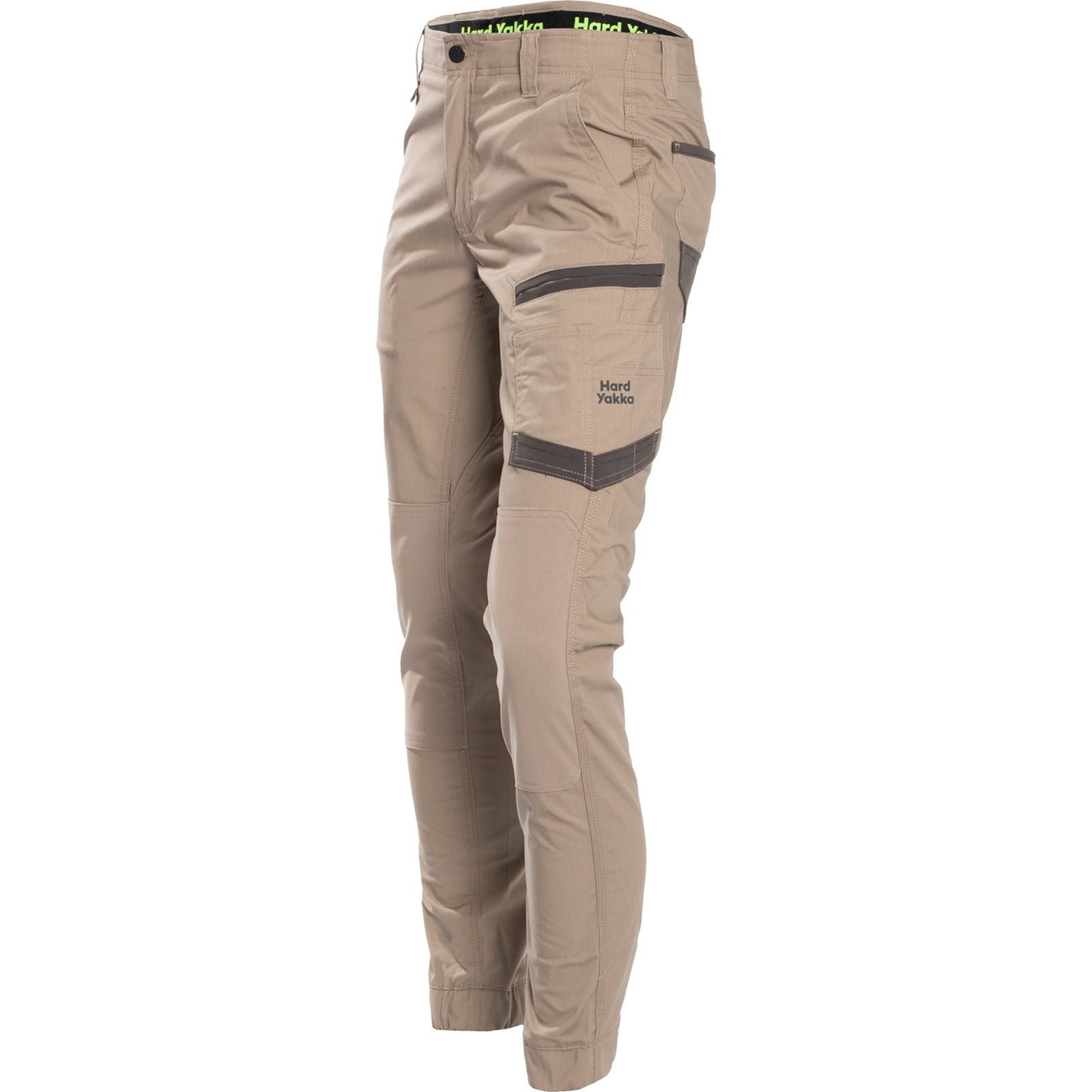 Hard Yakka Raptor Cuff Baumwoll Herren Tan Outdoohosen