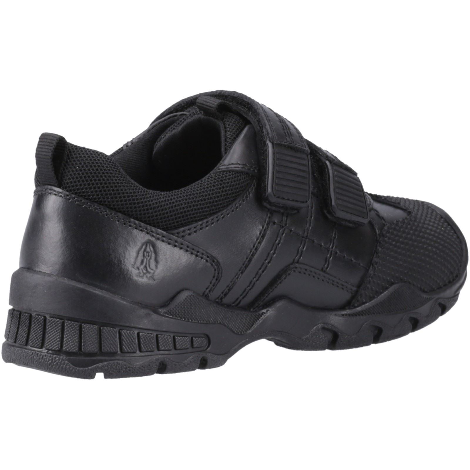 Hush Puppies Tristen Lederslipper In Schwarz Für Jungen