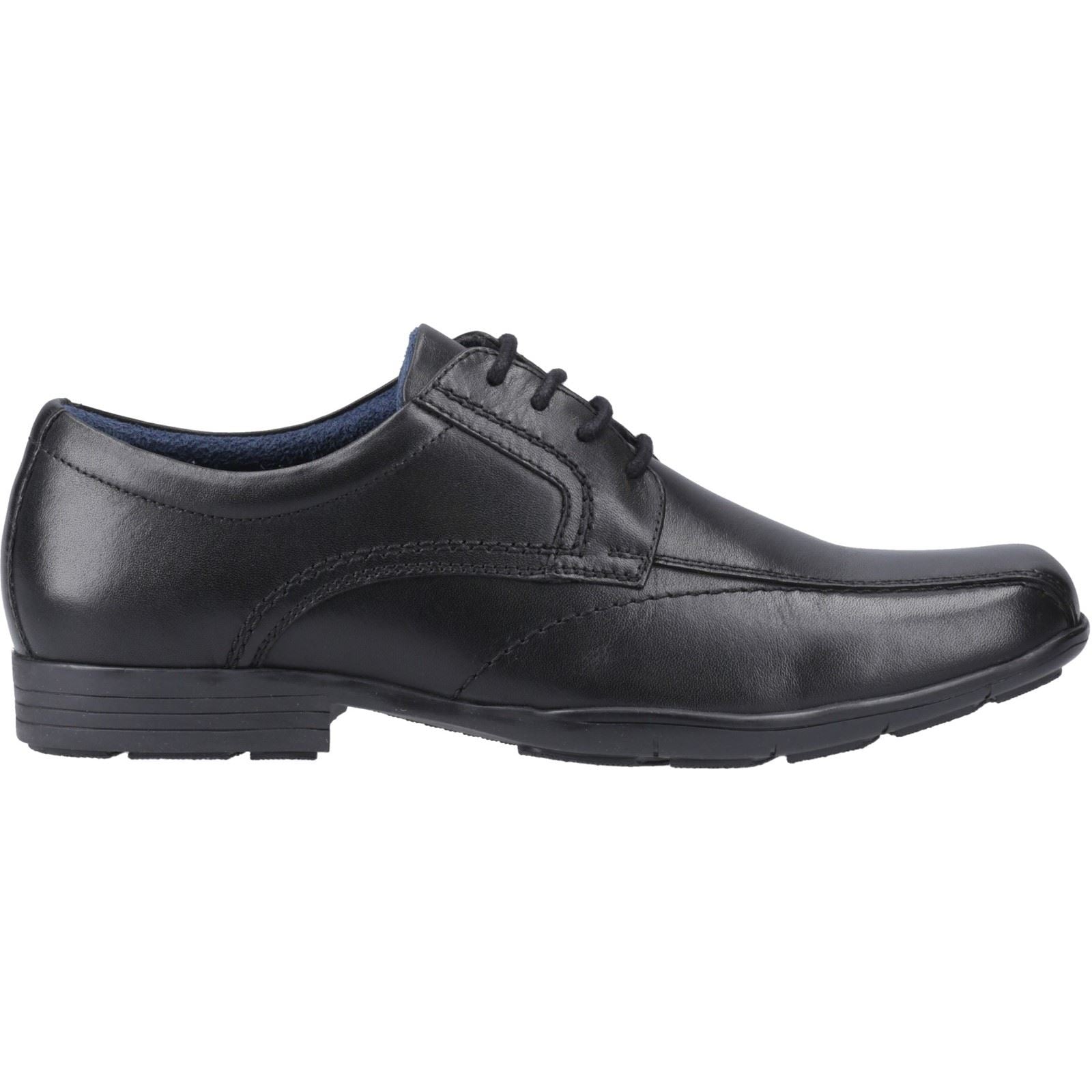 Pod Angus Herrenschuhe Aus Schwarzem Leder Mit Schnürung