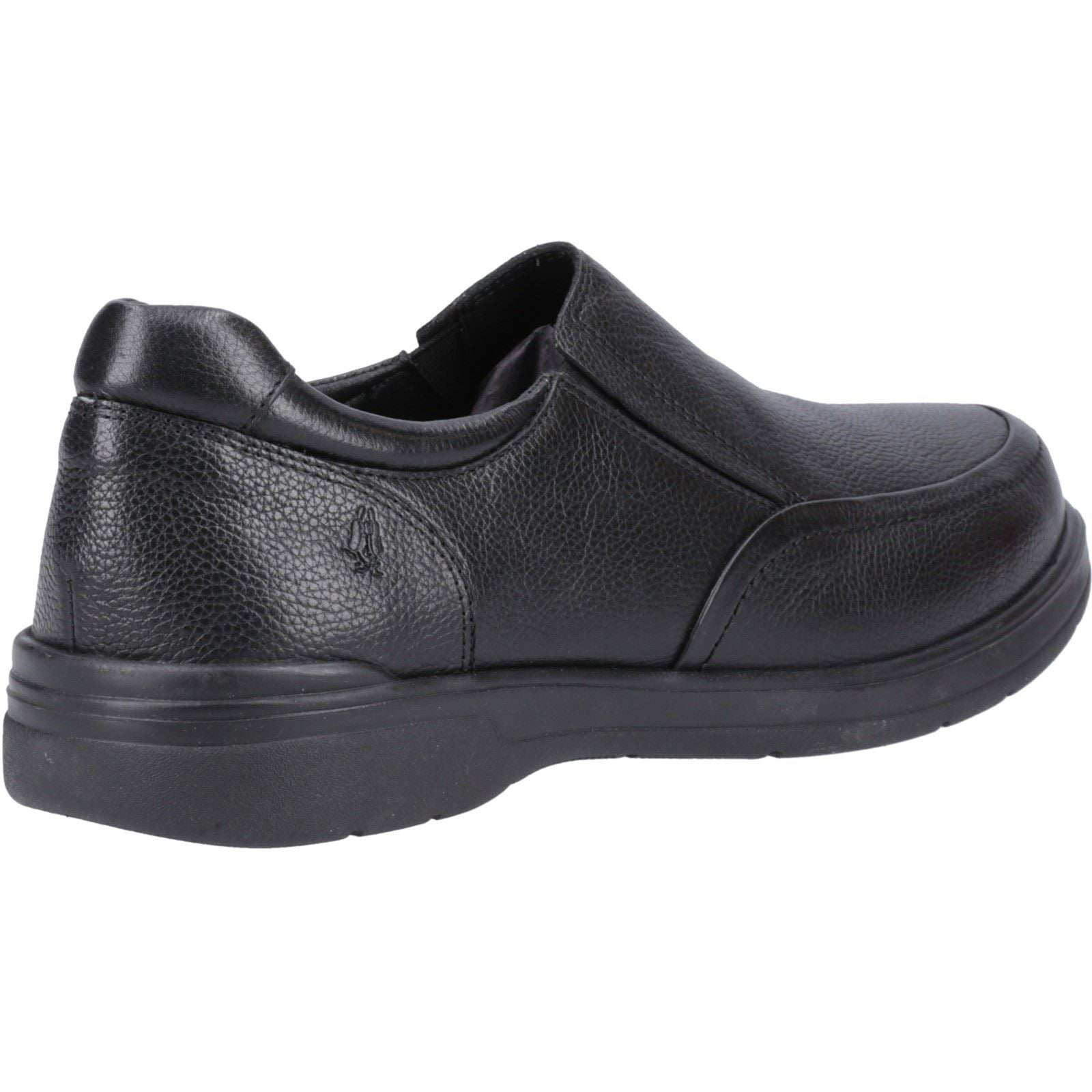 Hush Puppies Matthew Leder Herren Schwarze Mokassins