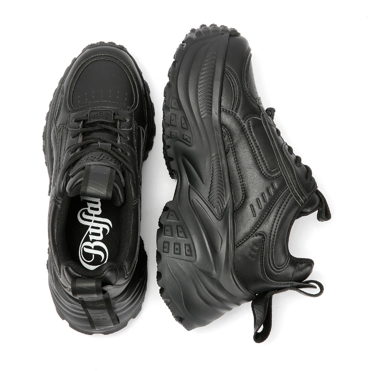 Buffalo Turbo One Damen Schwarze Sneaker
