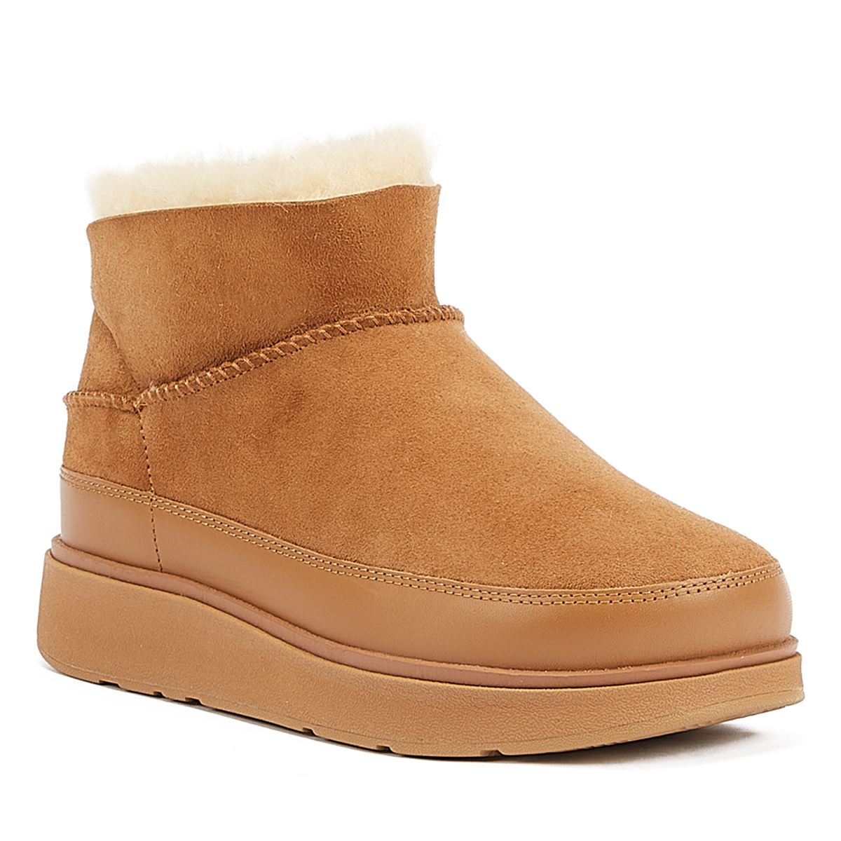 FitFlop Ultra Mini Damen Stiefeletten In Beige
