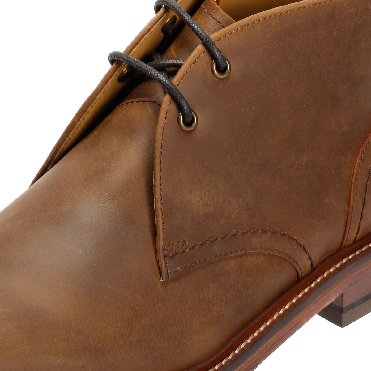 Chapman & Moore Country Chukka Leder Herren Braune Stiefel