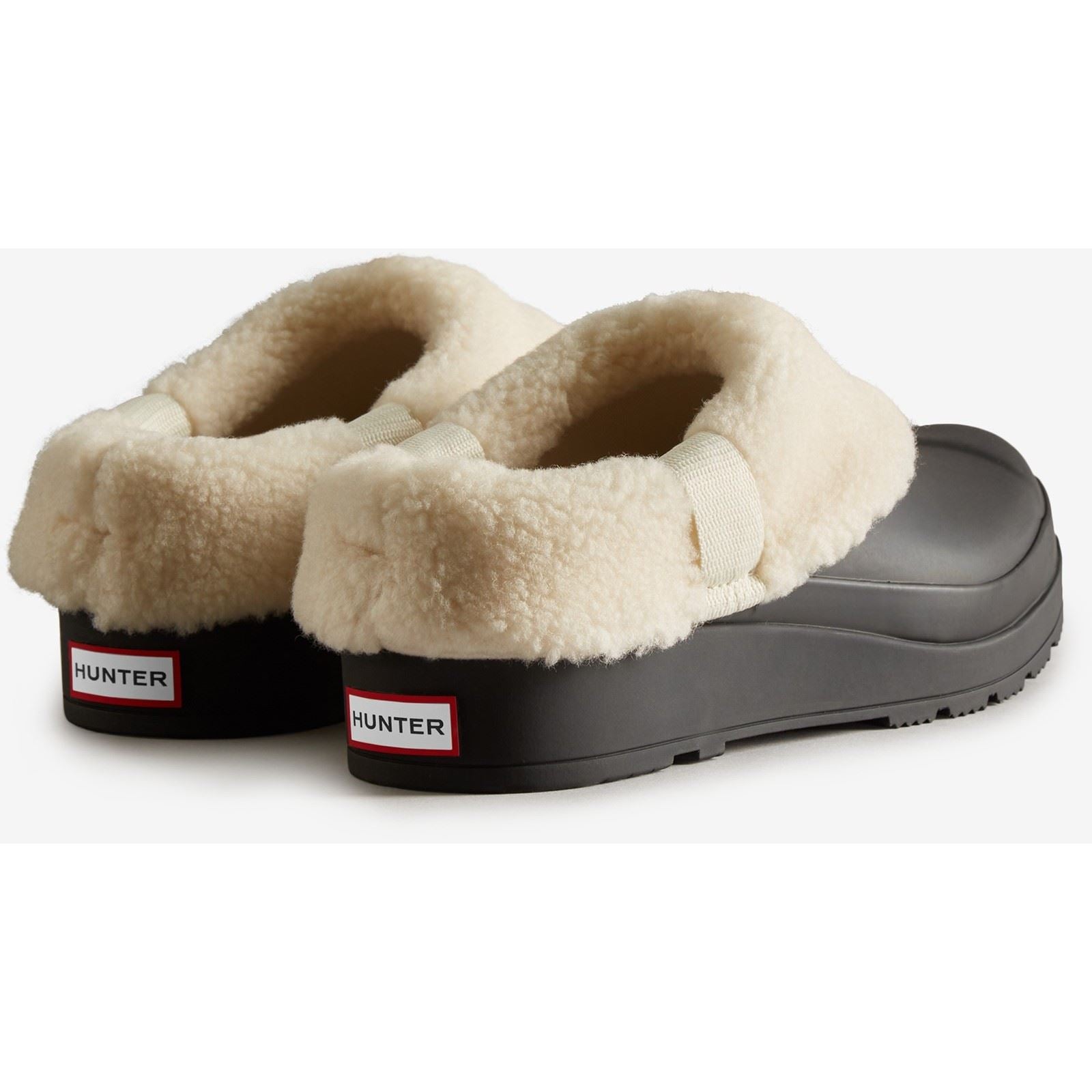 Hunter Play Insulated Damen Gartenschuhe Aus Schwarzem Gummi