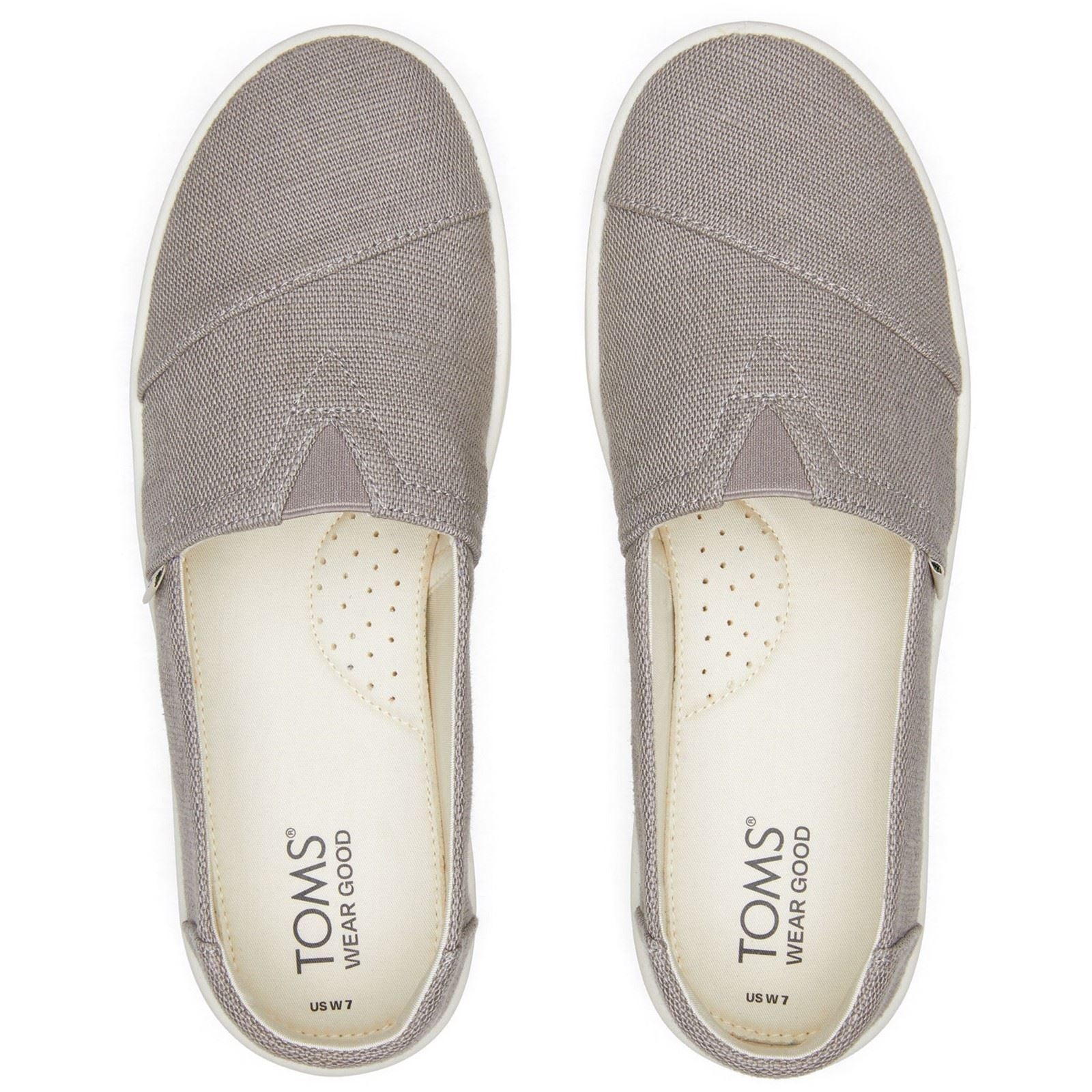 TOMS Verona Textile Damen Sneaker In Hellgrau