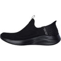 Skechers Ultra Flex 3.0 Easy Win Textile Damen-Sneaker In Schwarz
