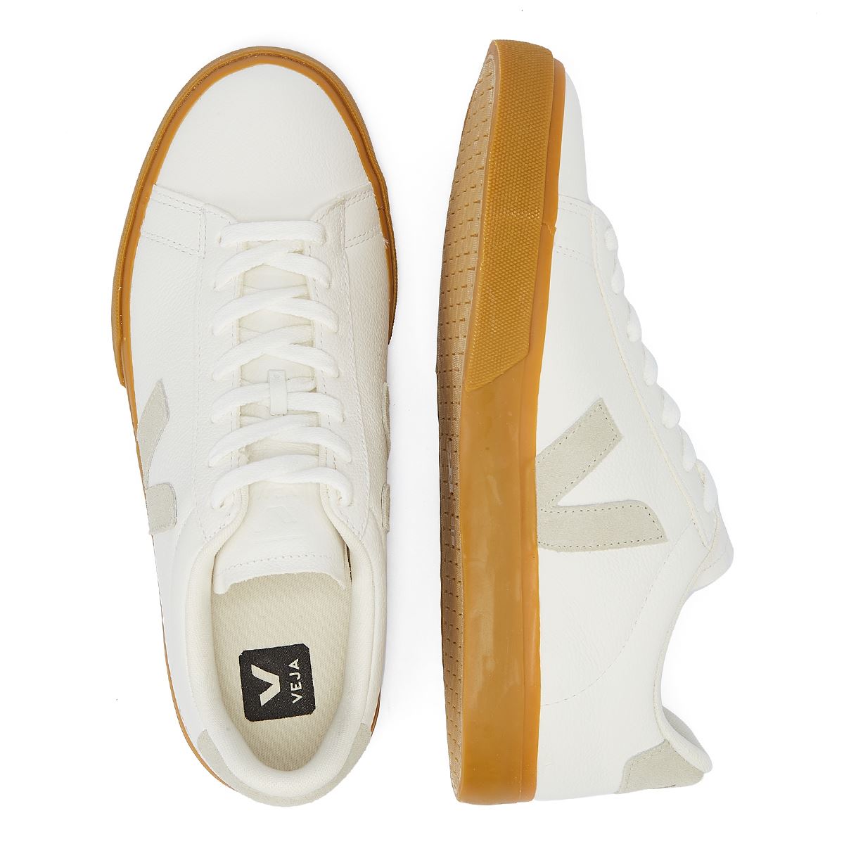 Veja Campo Herren Weiß/Natürlich/Natürlich Sneakers