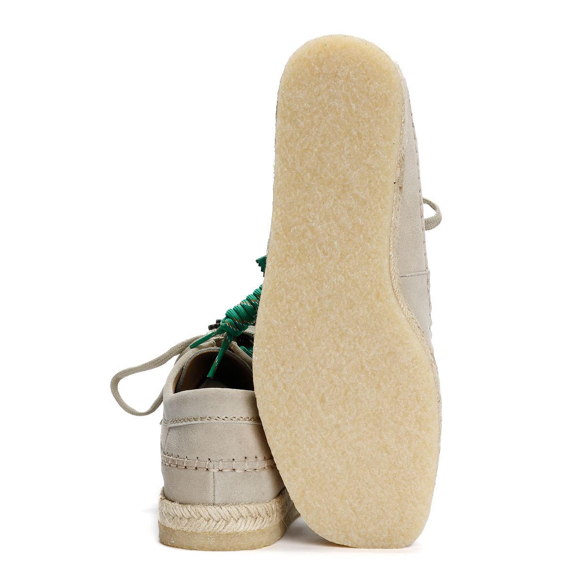 Pompeii X Clarks Originals Weaver Herren Wildleder Schnürschuhe In Beige