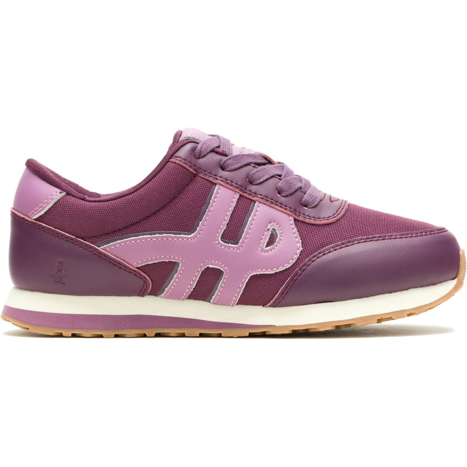 Hush Puppies Seventy8 Leder Damensneaker Feige