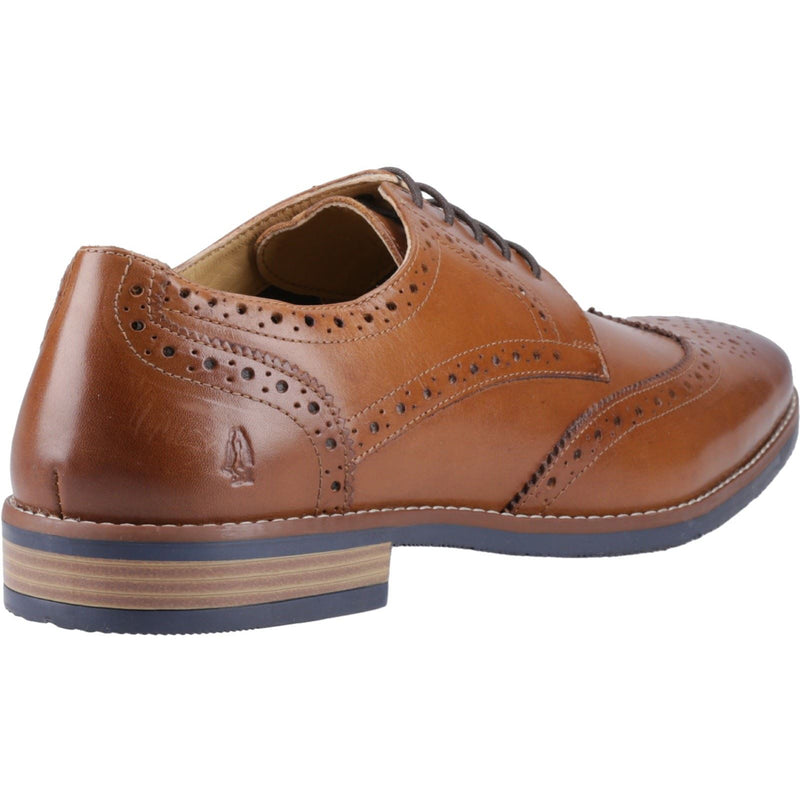 Hush Puppies Mack Herren Brogues Schuhe Aus Braunem Leder
