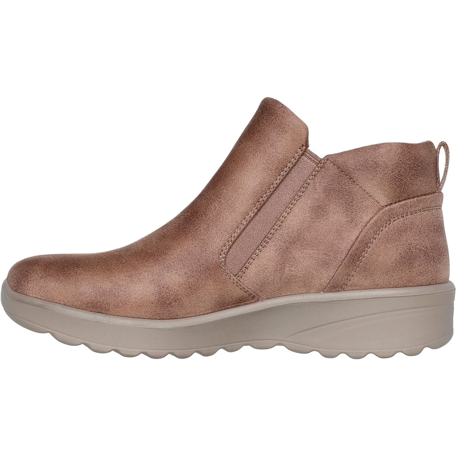 Skechers Lovely Vibe Fall In Bloom Textile Damen Pilz Winter Knöchel Stiefel
