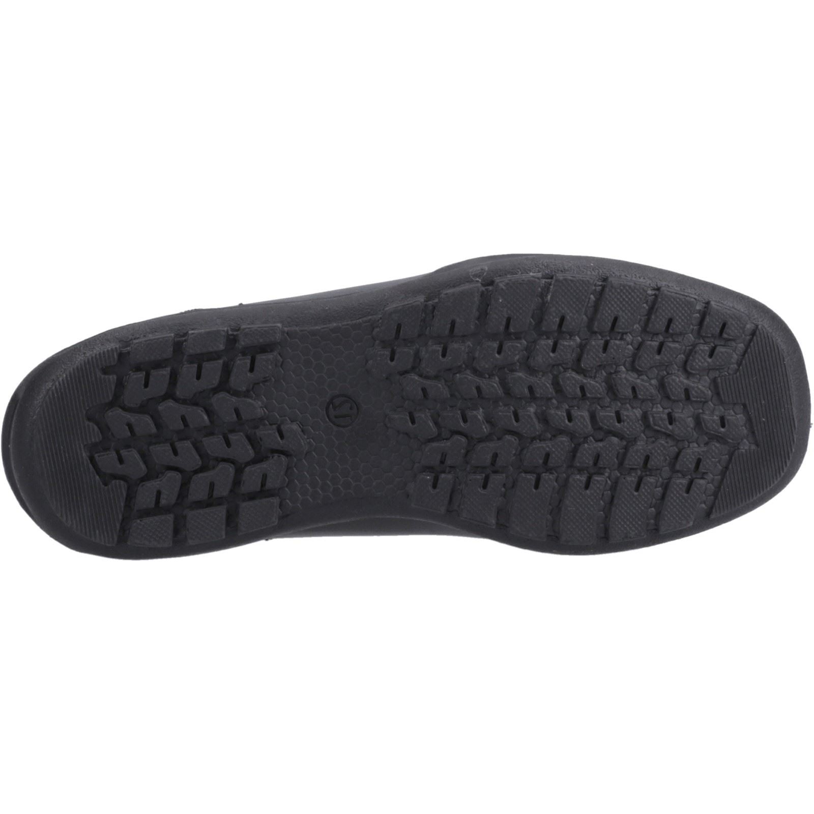 Hush Puppies Mackenzie Die Schwarzen Schnürschuhe Für Jungen Aus Leder