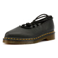 Dr. Martens Elphie II Virginia Lederschuhe Für Damen In Schwarz